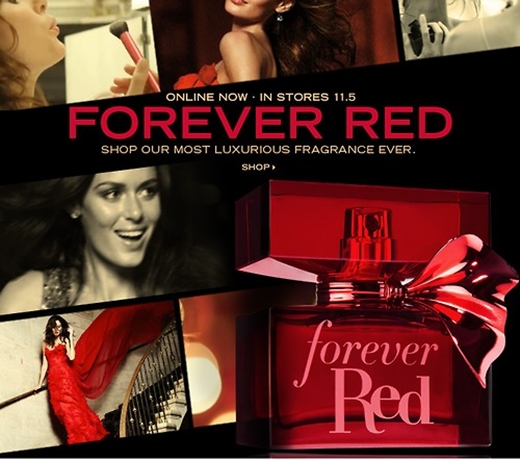 Bath Body Works Forever Red