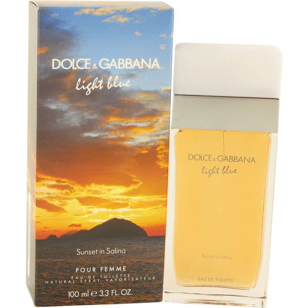 Dolce Gabbana Light Blue Sunset In Salina